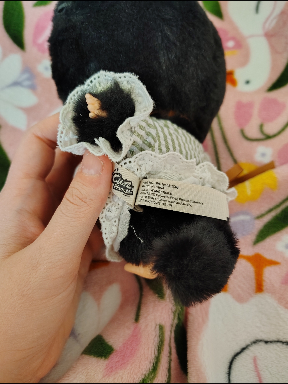 Baby Three Cat Wardrobe- Black - Picture 3 of 3